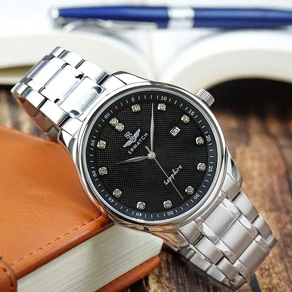 Đồng Hồ Nam Srwatch Timepiece TE SG1070.1101TE (TE SG10701101TE) Màu Đen Bạc