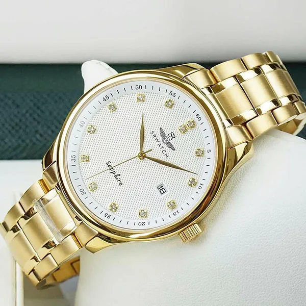 Đồng Hồ Nam Srwatch Timepiece TE SG1070.1402TE (SG10701402TE) Màu Vàng – Trắng