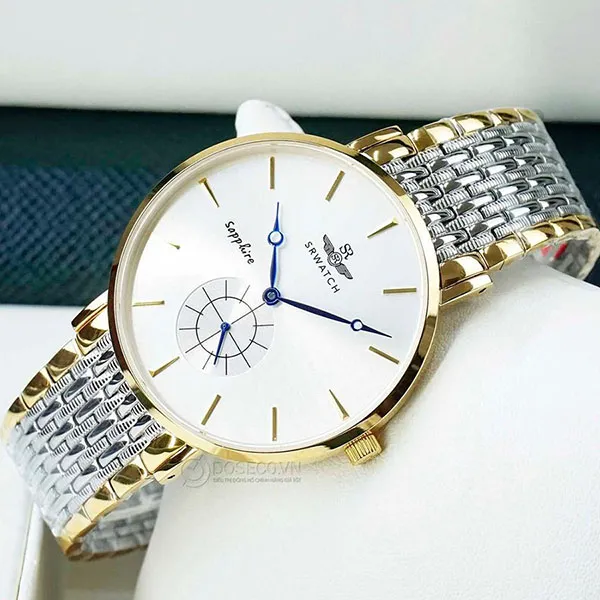 Đồng Hồ Nam Srwatch Timepiece TE SG1077.1202TE Màu Bạc Vàng