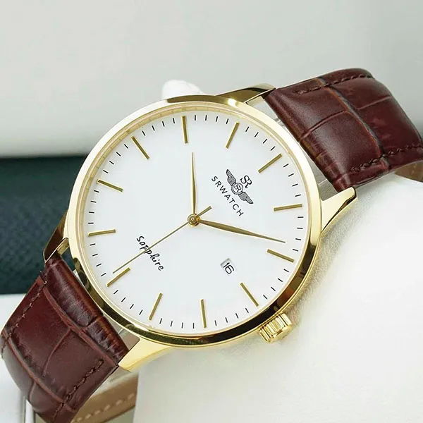 Đồng Hồ Nam SRWATCH Watch SG3001.4602CV Màu Nâu - Vàng