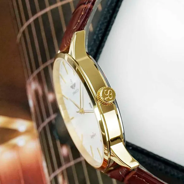 Đồng Hồ Nam SRWATCH Watch SG3001.4602CV Màu Nâu - Vàng