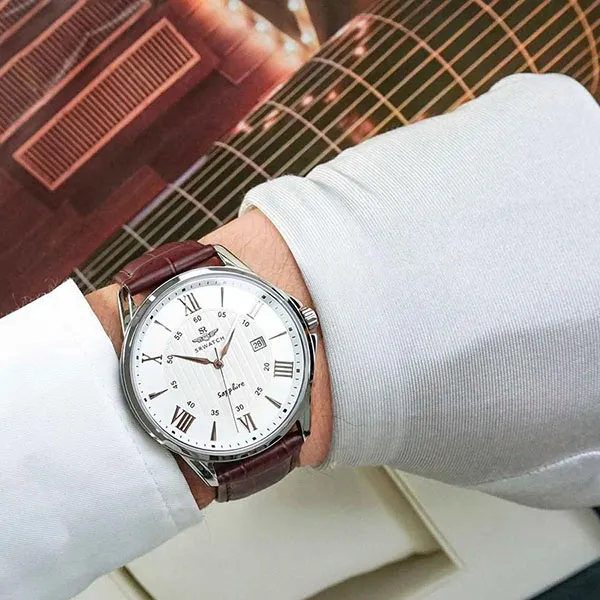 Đồng Hồ Nam SRWATCH Watch SG3003.4102CV Màu Nâu - Bạc