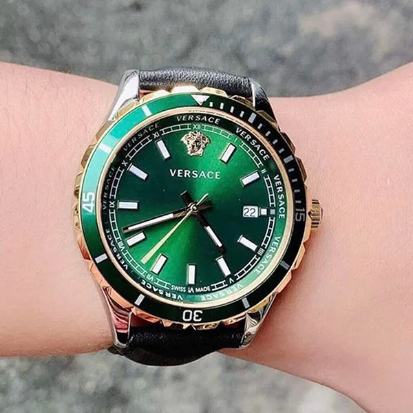 Đồng Hồ Nam Versace VE3A00320 Màu Đen Xanh