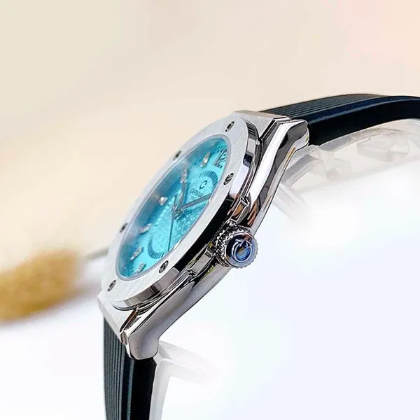 Đồng Hồ Nữ Carnival 8173L-VT-DCS-XT Màu Đen Xanh