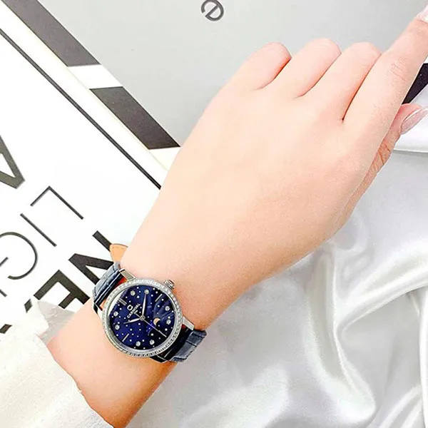 Đồng Hồ Nữ Carnival Quartz 8193L2-VT-DD-X Màu Xanh Navy