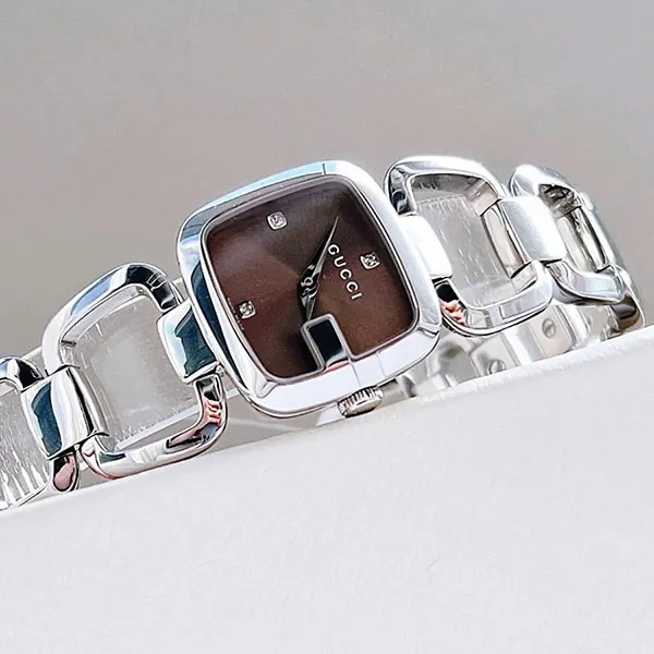 Đồng Hồ Nữ Gucci Watch YA125503 Màu Bạc