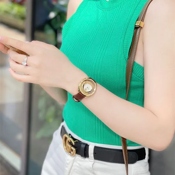 Đồng Hồ Nữ Versace Destiny Spirit 86Q701MD497 Màu Nâu Vàng