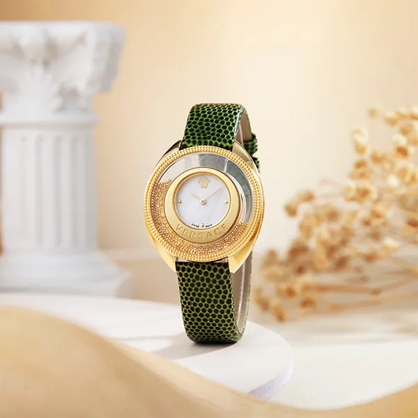 Đồng Hồ Nữ Versace Destiny Spirit Watch VEBZ01021 Màu Xanh Lá