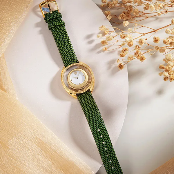 Đồng Hồ Nữ Versace Destiny Spirit Watch VEBZ01021 Màu Xanh Lá