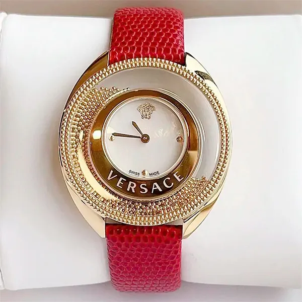 Đồng Hồ Nữ Versace Destiny VEBZ00221 Quartz Màu Đỏ