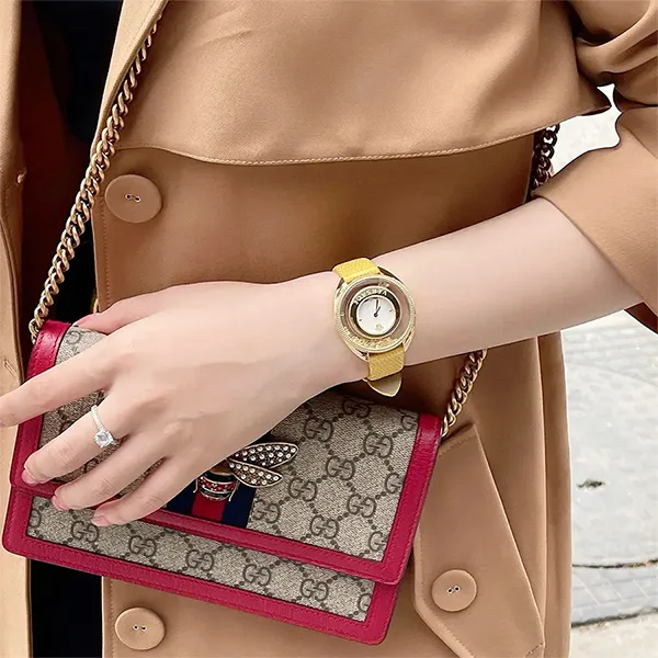 Đồng Hồ Nữ Versace Quartz 86Q721MD497 Màu Vàng