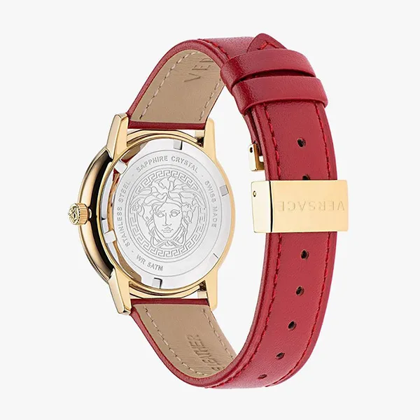 Đồng Hồ Nữ Versace V Tribute Watch VE2P00722 Màu Đỏ