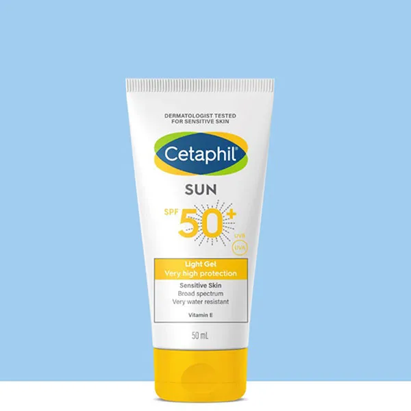 Gel Chống Nắng Cho Da Nhạy Cảm Cetaphil Sun SPF 50+ Light 50ml