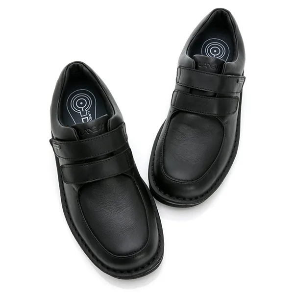 Giày Da Casual Nam La New GORE-TEX Waterproof DCS Black Leather Màu Đen Size 40