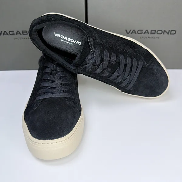 Giày Nam Vagabond Shoemakers Paul 2.0 Suede Sneakers Màu Đen Size 42