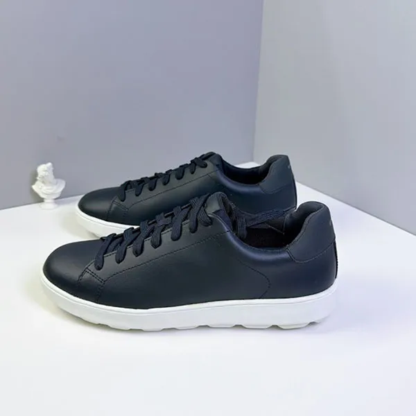 Giày Sneaker Nam Geox Spherica ECUB-1 Black Màu Đen Size 44