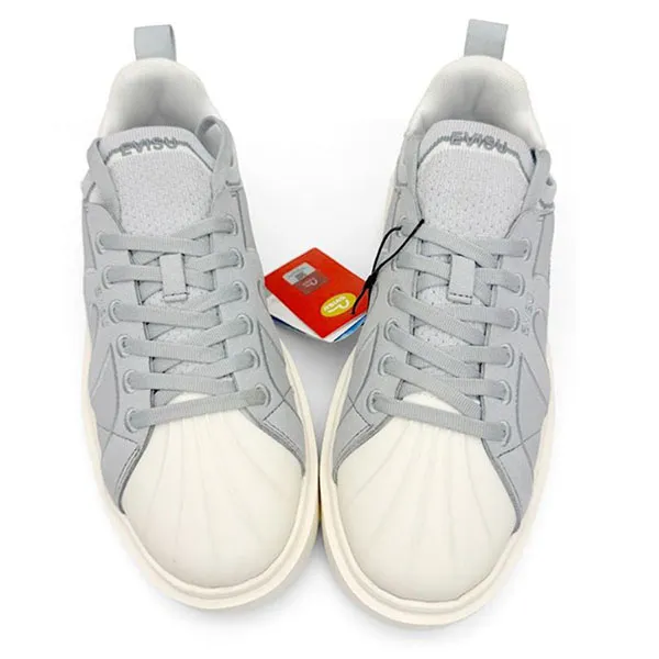 Giày Sneaker Unisex Evisu Lifestyle Evisu Velin Grey Chunky Màu Xám Size 41