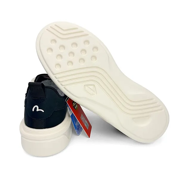 Giày Sneaker Unisex Evisu Lifestyle Sneaker Evisu Velin Black Chunky Màu Đen Size 37