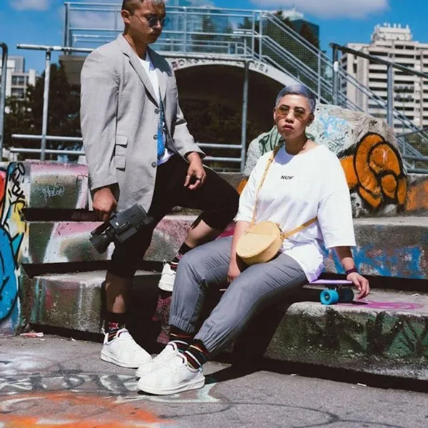 Giày Sneaker Unisex Evisu Lifestyle Velin White Chunky Màu Trắng Size 40