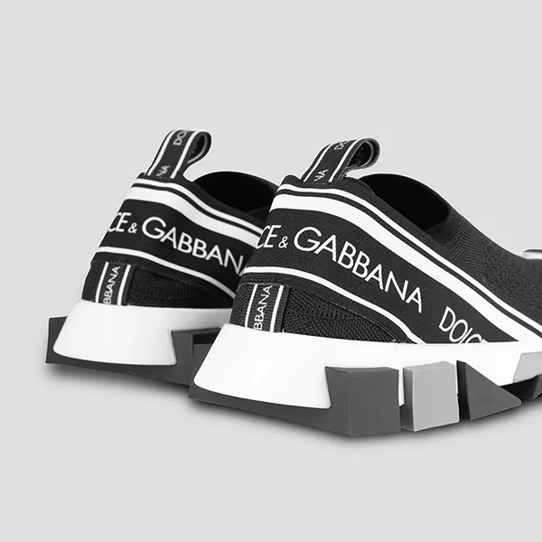 Giày Sneakers Dolce & Gabbana D&G CK1595 AH677 Màu Đen Size 41