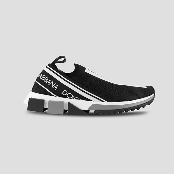 Giày Sneakers Dolce & Gabbana D&G CK1595 AH677 Màu Đen Size 41