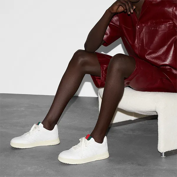 Giày Thể Thao Gucci Trainer White 786186-AADJ9-9097 Màu Trắng Size 36