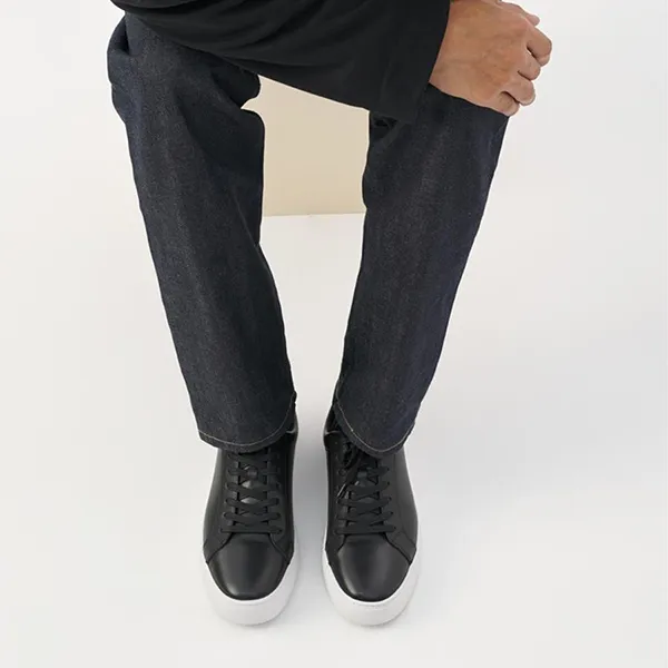 Giày Unisex Vagabond Shoemakers Paul 2.0 Calf Leather Sneakers Màu Đen Size 38