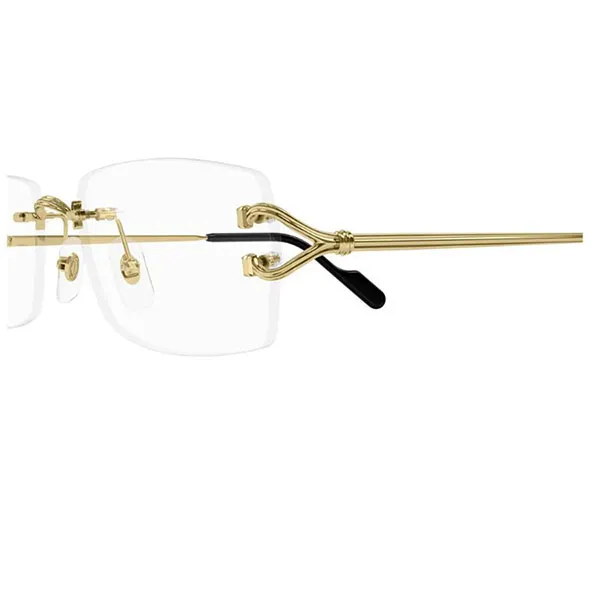 Gọng Kính Unisex Cartier Sunglasses CT0563O 001 Màu Vàng Gold