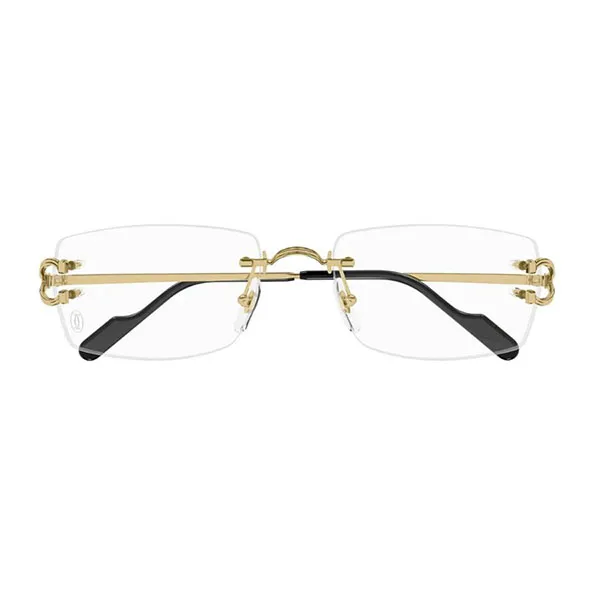 Gọng Kính Unisex Cartier Sunglasses CT0563O 001 Màu Vàng Gold