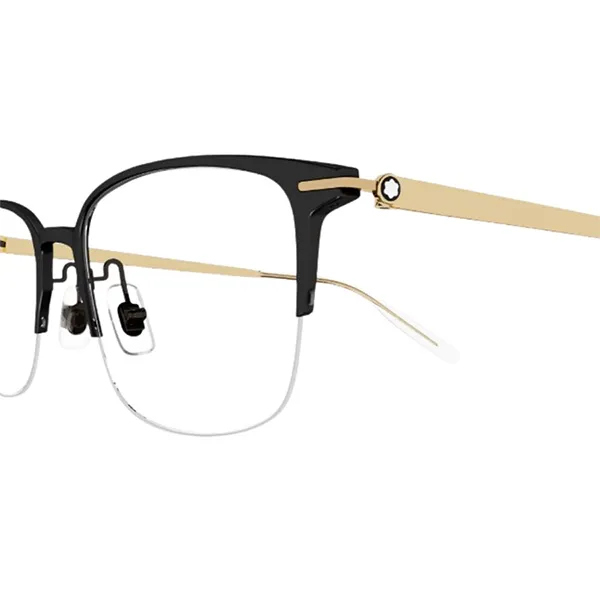 Gọng kính Unisex Montblanc MB0234OK-003 Màu Vàng Đen