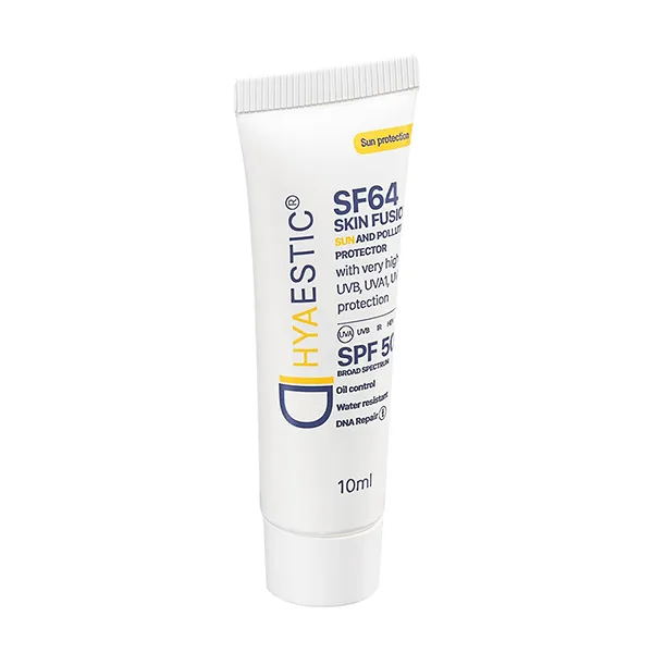 Kem Chống Nắng Hyaestic Skin Fusion SF64 Sun And Pollution Protector SPF50+ 10ml