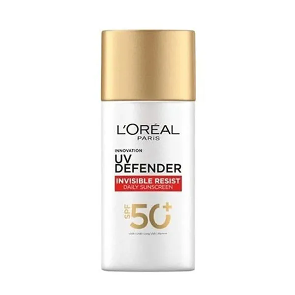 Kem Chống Nắng L'oreal Paris UV Defender Invisible Resist Daily Sunscreen SPF50+, 50ml
