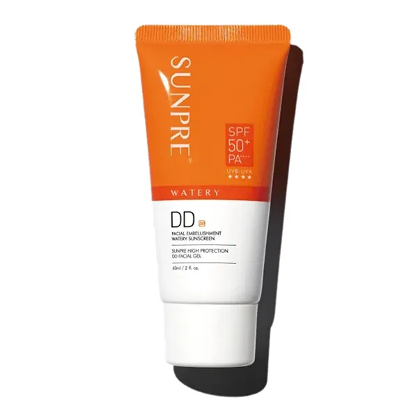 Kem Chống Nắng Màu Kem Nền Mona Frema High Protection DD Facial Gel SPF 50+/PA ++++ 60ml