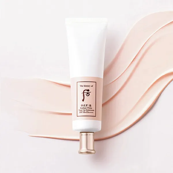 Kem Chống Nắng Nâng Tông Whoo Gongjinhyang Seol Radiant White Tone Up Sunscreen SPF50+/PA++++ 50ml