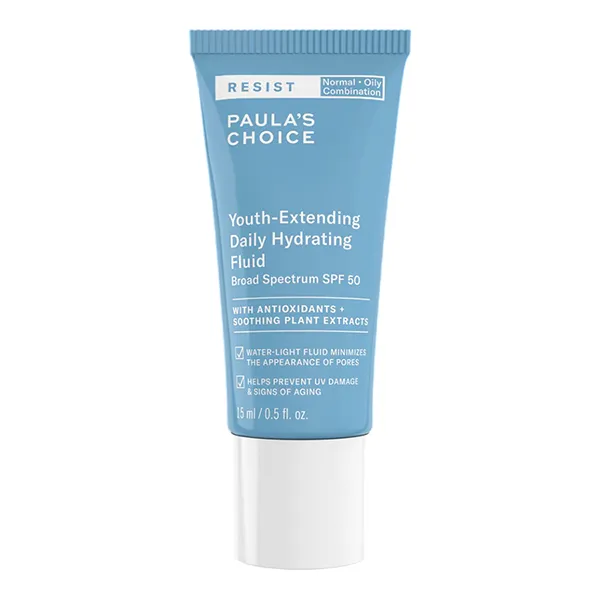 Kem Chống Nắng Paula's Choice Resist Youth Extending Daily Hydrating Fluid Broad Spectrum SPF50 15ml