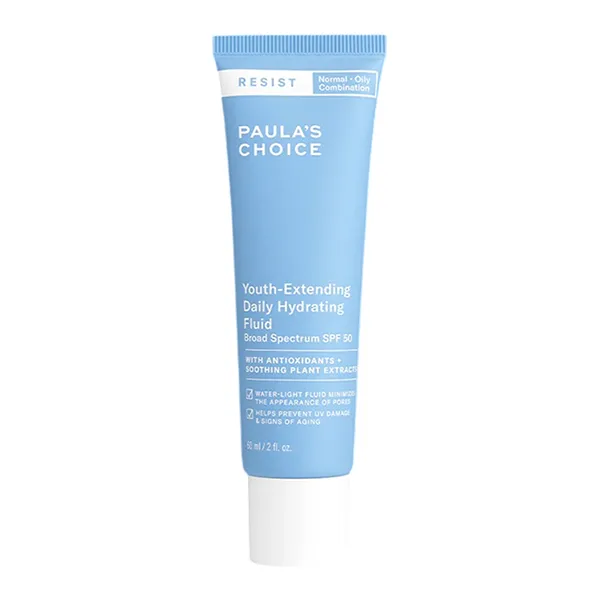 Kem Chống Nắng Paula's Choice Resist Youth Extending Daily Hydrating Fluid Broad Spectrum SPF50 60ml