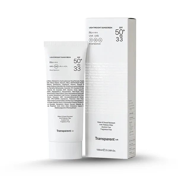 Kem Chống Nắng Transparent Lab Lightweight Cream SPF50+ PA++++ 100ml (Hàng Công Ty)