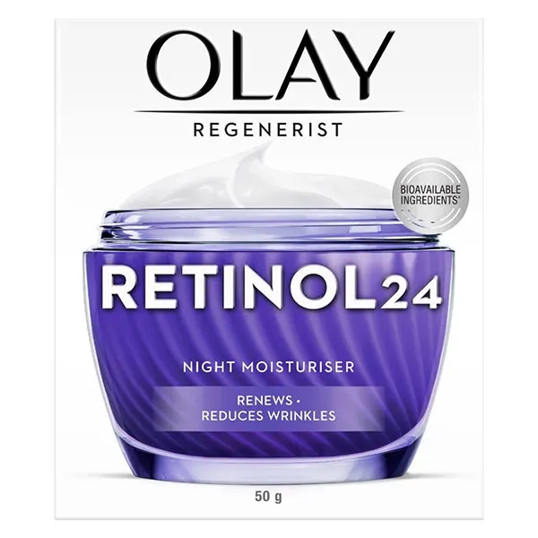 Kem Dưỡng Ẩm Da Ban Đêm Olay Regenerist Retinol24 Night Moisturiser 50g