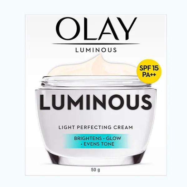 Kem Dưỡng Da Ban Ngày Hỗ Trợ Dưỡng Sáng Olay Luminous Light Perfecting Cream 50g