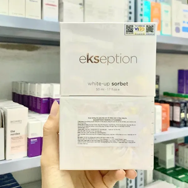 Kem Dưỡng Hỗ Trợ Giảm Sạm Nám Và Làm Sáng Da Ekseption White Up Sorbet 50ml