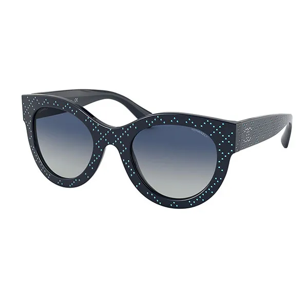 Kính Mát Chanel CH5420B 14264L Sunglasses Màu Xanh Blue
