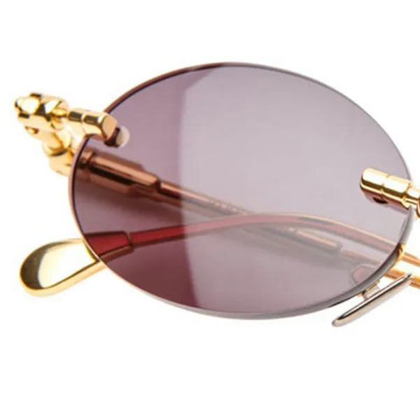 Kính Mát Kuboraum Maske H62 GD Sunglasses Màu Vàng - Xám