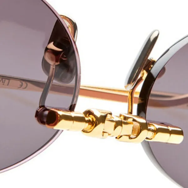 Kính Mát Kuboraum Maske H62 GD Sunglasses Màu Vàng - Xám