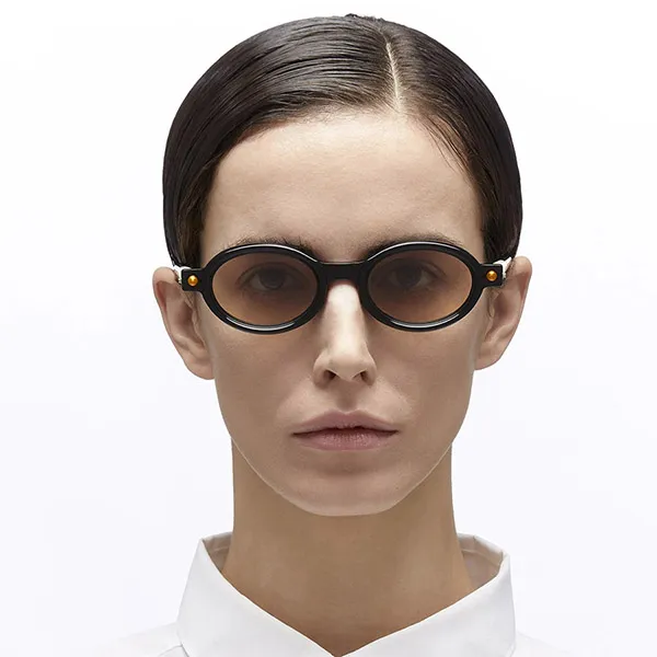 Kính Mát Kuboraum Mask P6 BS Sunglasses Màu Đen/Vàng