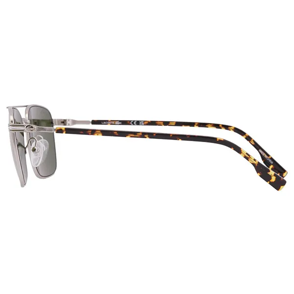 Kính Mát Nam Lacoste Green Navigator Men's Sunglasses L264S 045 58 Màu Xanh Green
