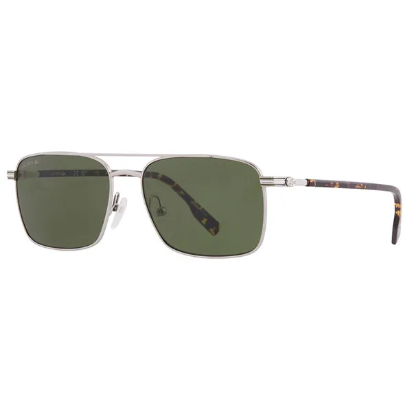 Kính Mát Nam Lacoste Green Navigator Men's Sunglasses L264S 045 58 Màu Xanh Green