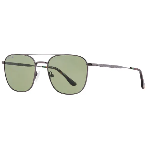 Kính Mát Nam Lacoste Green Pilot Men's Sunglasses L269S 035 55 Màu Xanh Green