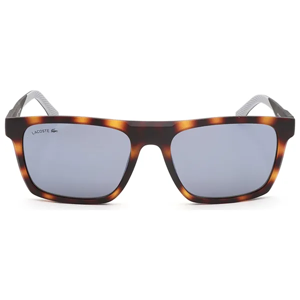 Kính Mát Nam Lacoste Men's Brown Rectangular Sunglasses L957S 230 56 Phối Màu