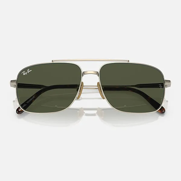 Kính Mát Rayban Michael Titanium Sunglasses RB8096 926531 59-15 Màu Xanh Lá