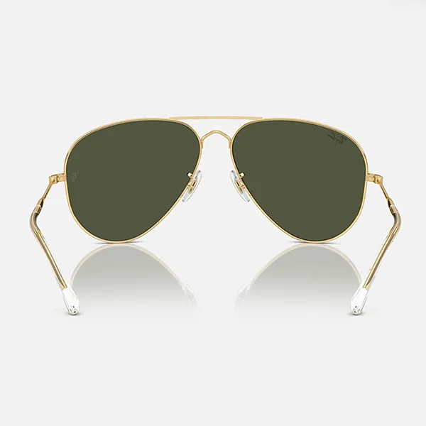 Kính Mát Rayban Old Aviator Polished Arista Gold RB3825 001/31 Màu Xanh Green Size 58